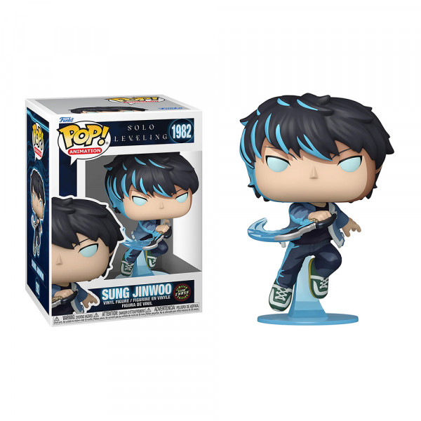 Funko POP! Solo Leveling: Sung Jinwoo (1982) (Chase Glow Limited Edition)